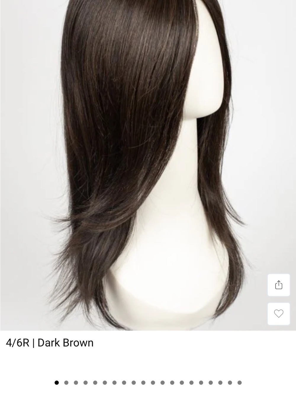 Tressallure Sensational Dark Brown Women's Layered Wig